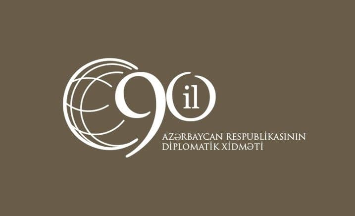 Logotype for the 90th anniversary of the Ministry of Foreign Affairs of Azerbaijan Republic .jpg