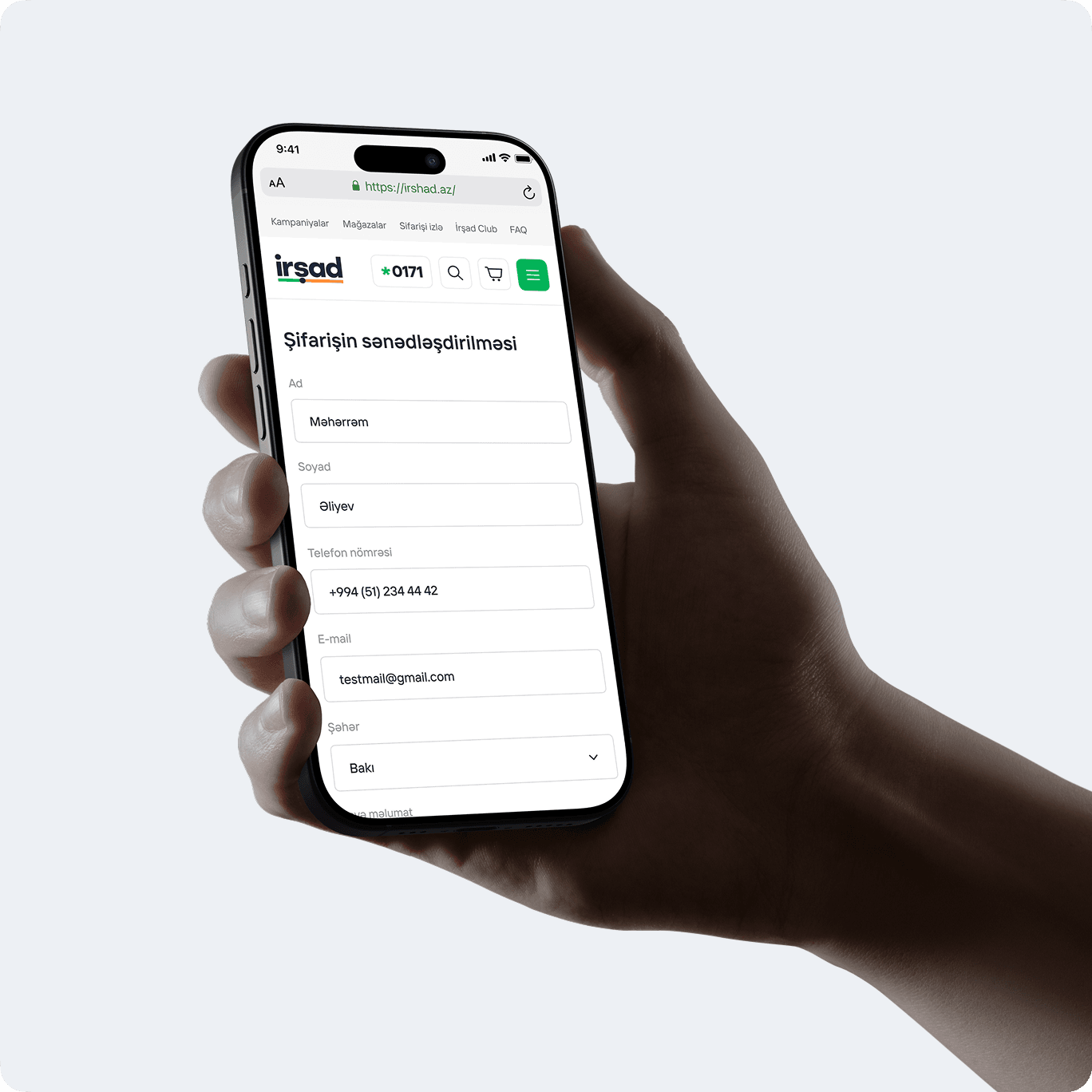 E-ticarət Mobil Tətbiqi
