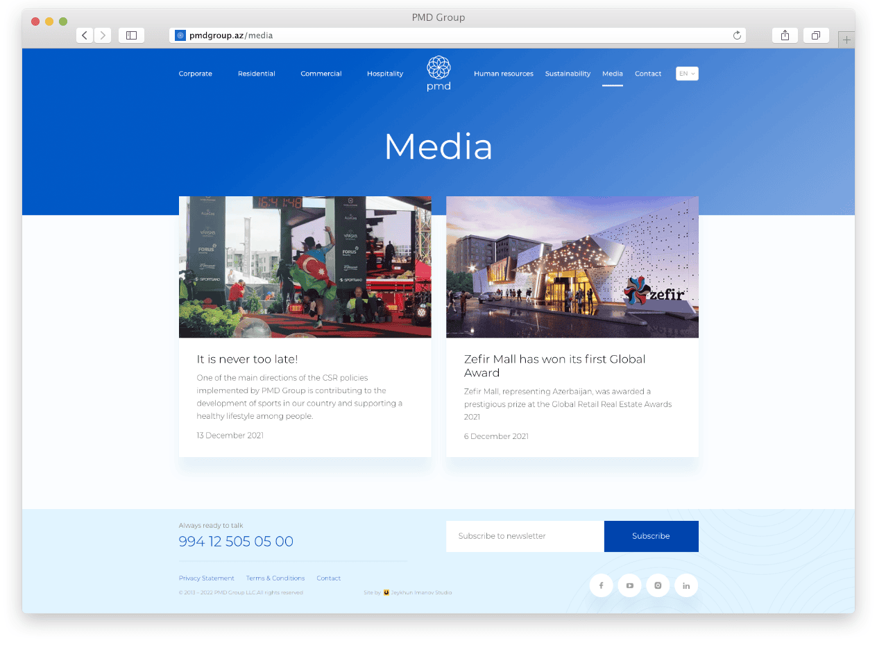 Website for PMD Group after rebranding  6.png