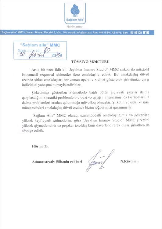 Sağlam Aile klinikası