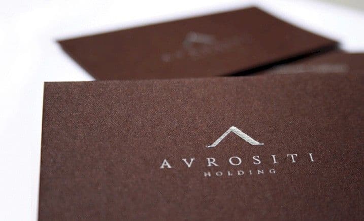 Logotype and corporate style for Avrositi Holding  3.jpg